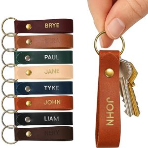 Leather Keychain